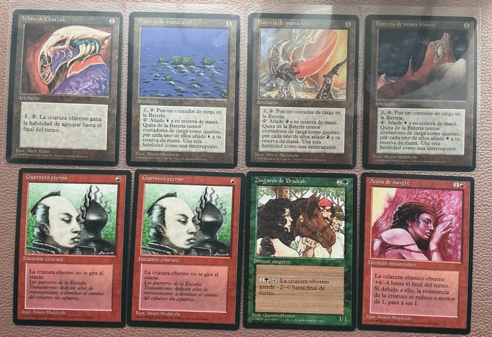 28 spanish cards. 1995 set. MTG  Magic the gathering - Image 3 of 3