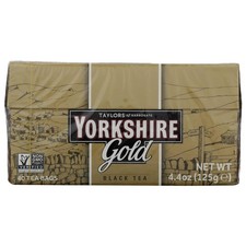 Black Tea Yorkshire Gold 40 CT English Breakfast Malty Rich Flavored