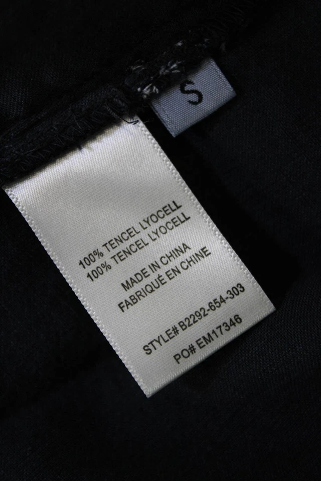 Bella Dahl Womens Cotton Sleeveless Button Up Vest Blouse Black Size S - Image 4 of 4