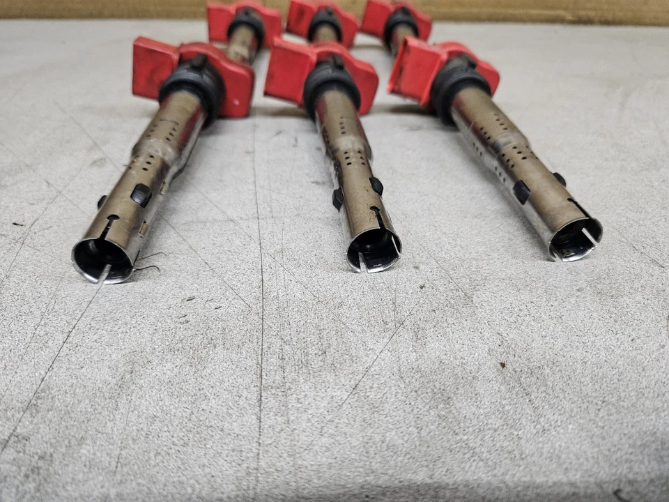 2007-2011 AUDI A6 S6 - Ignition COIL PACK Of 6 Psc 06E905115F - Image 2 of 4