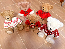 Harrods Teddybären Set 2010-2014 - 5 Stück ...