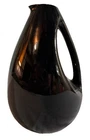1950s Shawnee Kenwood Glossy Black Pitcher