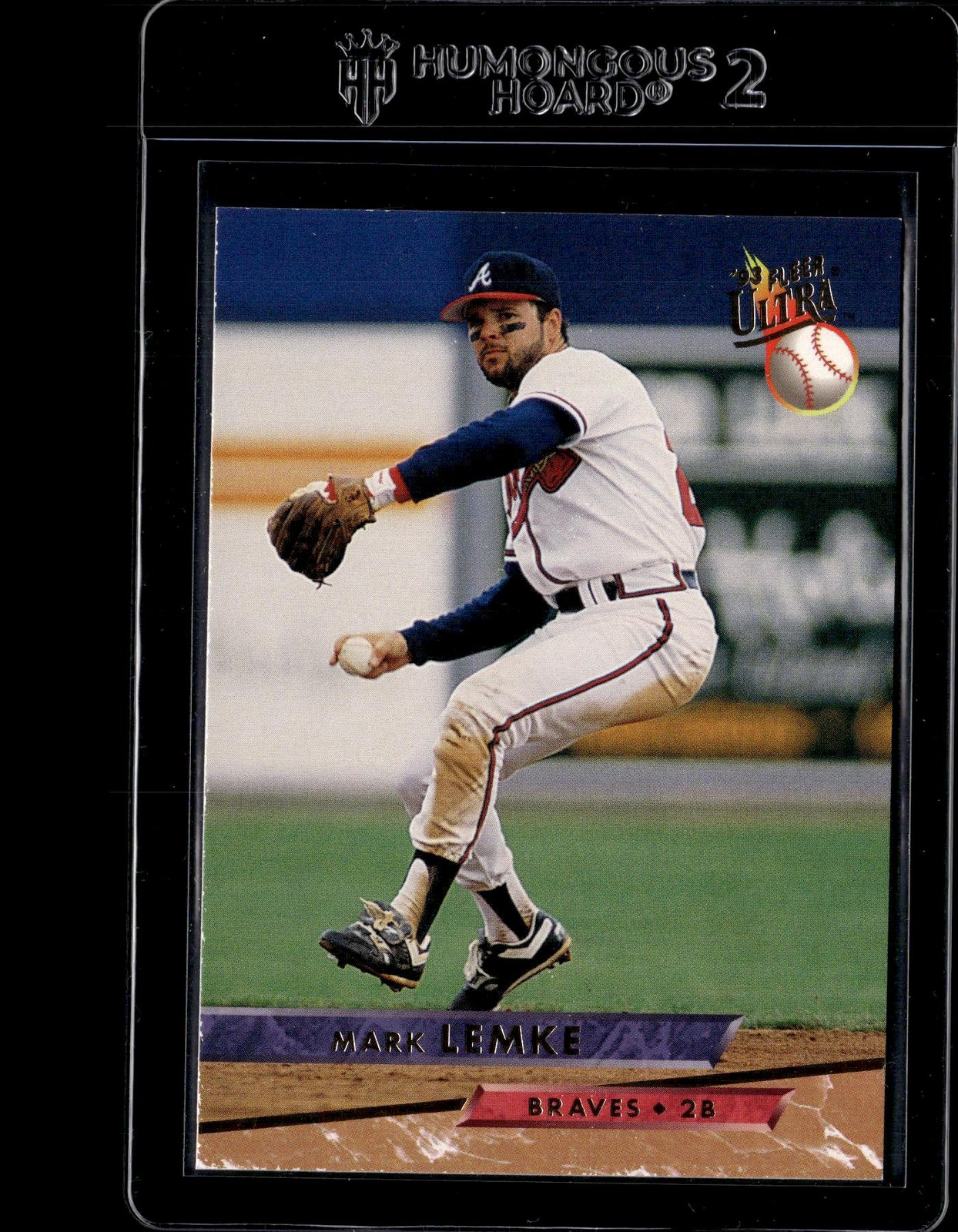 1993 Ultra #8 Mark Lemke