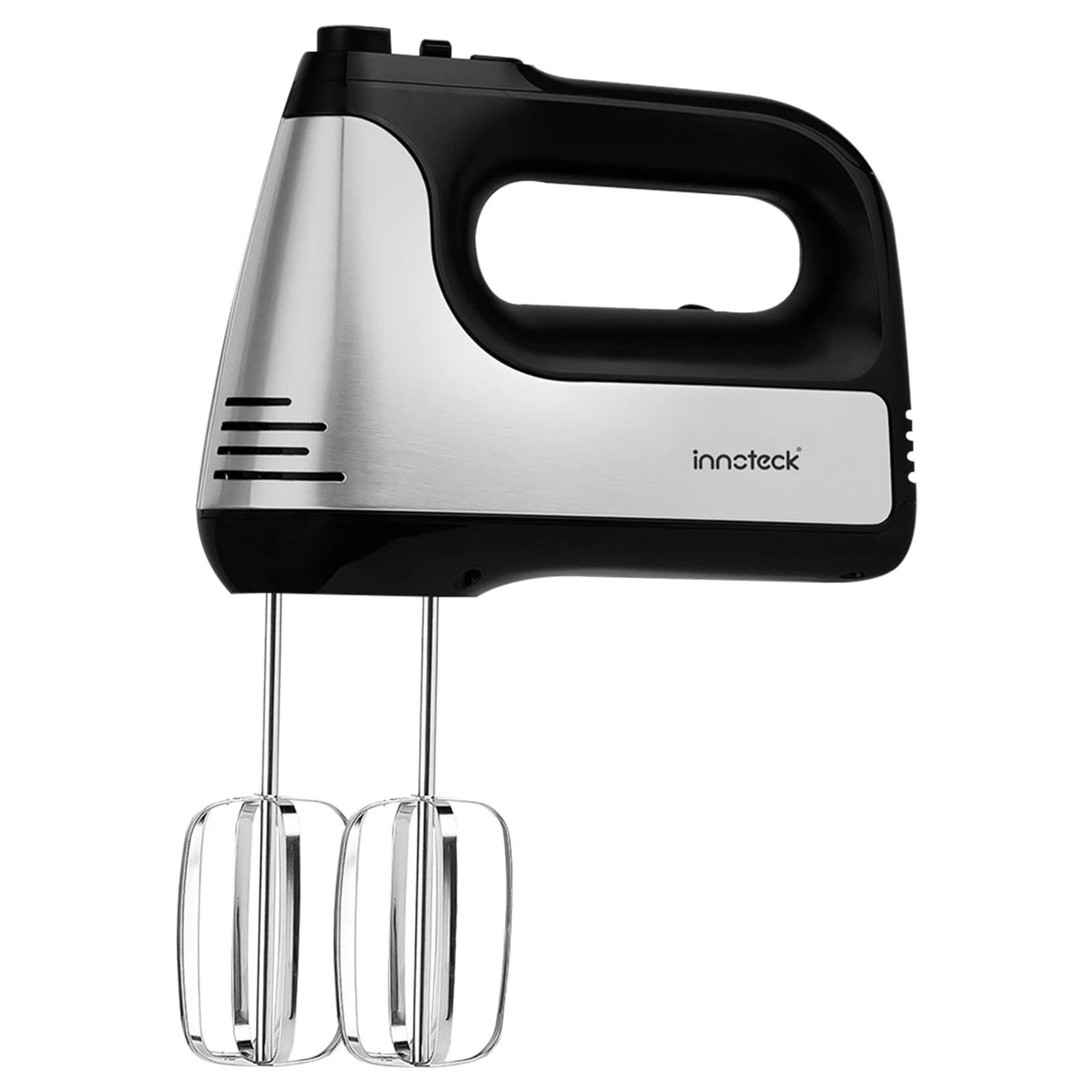 Hand Mixer 6 Speed Electric Whisk With Beaters and Dough Hooks 400W Silver
Opens in a new window or