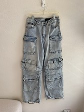 Rockstar Original Baggy Cargo Jeans Men s Size 30