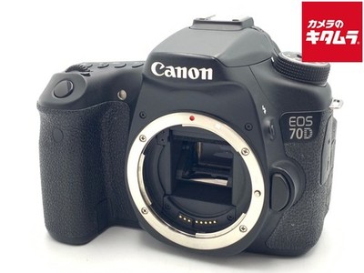 CANON EOS 70D 20.2MP Digital Single-Lens Reflex Camera Body -EXC- 9929