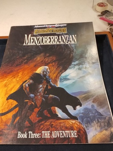 MENZOBERRANZAN 1992 TSR Forgotten Realms AD&D 2e Box Set 1083 KOMPLETT - Bild 8 von 18
