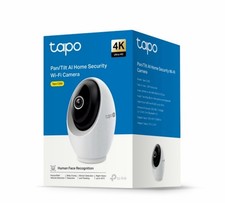 TP-LINK Tapo C260 4K Pan/Tilt Indoor Wi-Fi AI Camera Person Pet Baby Detection
