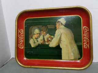 1927 Coca Cola "The Soda Jerk" Tray