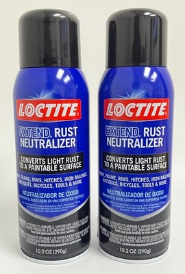 2 PACK - Loctite Extend Rust Neutralizer - 10.2 Oz Aerosol Can - 633877