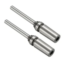 Hollow Paper Drill Bit 5mmx75mm for Taper Shank Punch Punching Machine 2pcs