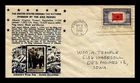 DR JIM STAMPS US COVER ALBANIA OVERRUN COUNTRIES FDC CROSBY PHOTO CACHET
