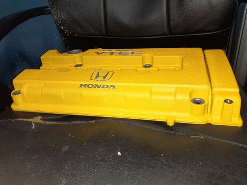 JDM Honda B16A B16B B18C Head Cover Spoon Color Civic Integra - Picture 3 of 7