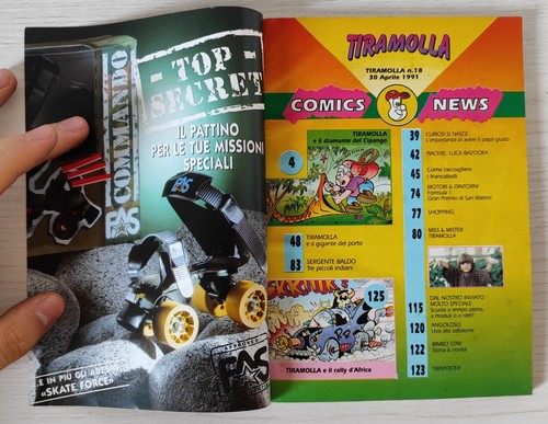 TIRAMOLLA N.18 anno 39° XXXIX fratelli vallardi editori 1991 tira molla - Picture 3 of 3