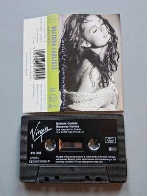 BELINDA CARLISLE '' Runaway horses '' NEU !!!, MC tape Kassette