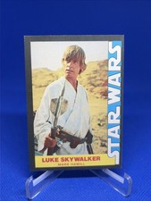 1977 Topps Star Wars Wonder Bread #1 Luke Skywalker RC Rookie Card