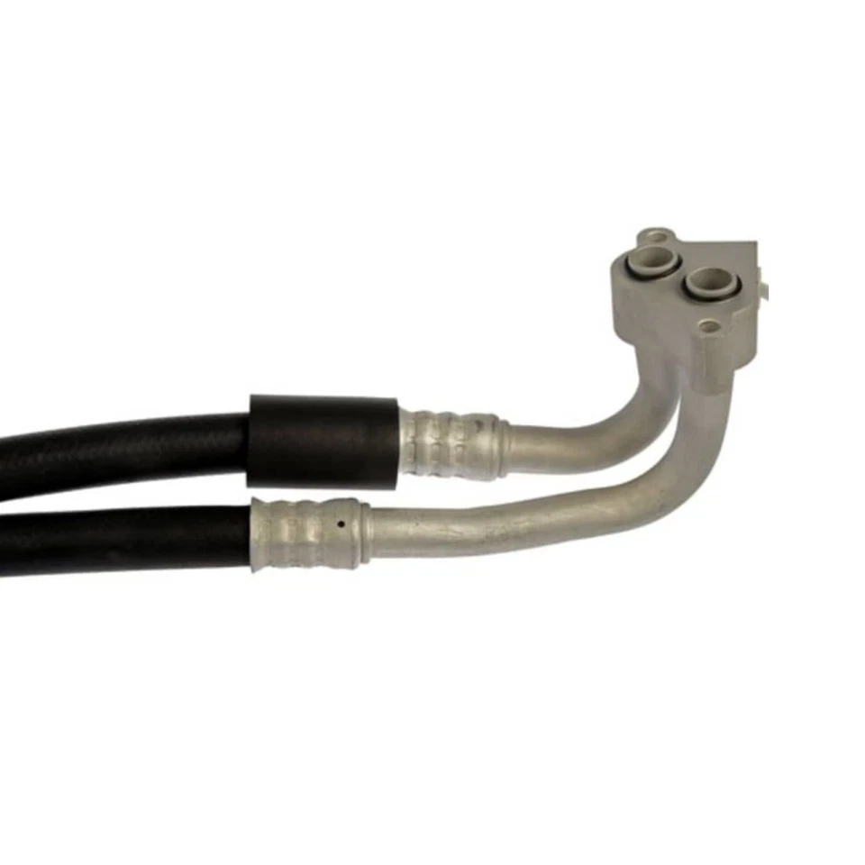 For Ford F-150 Heritage 2004 Engine Oil Cooler Line Rubber, Metal Metallic Gray - Image 2 of 4