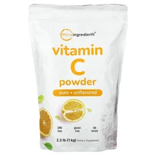 Vitamin C Powder, Unflavored, 2.2 lbs (1 kg)