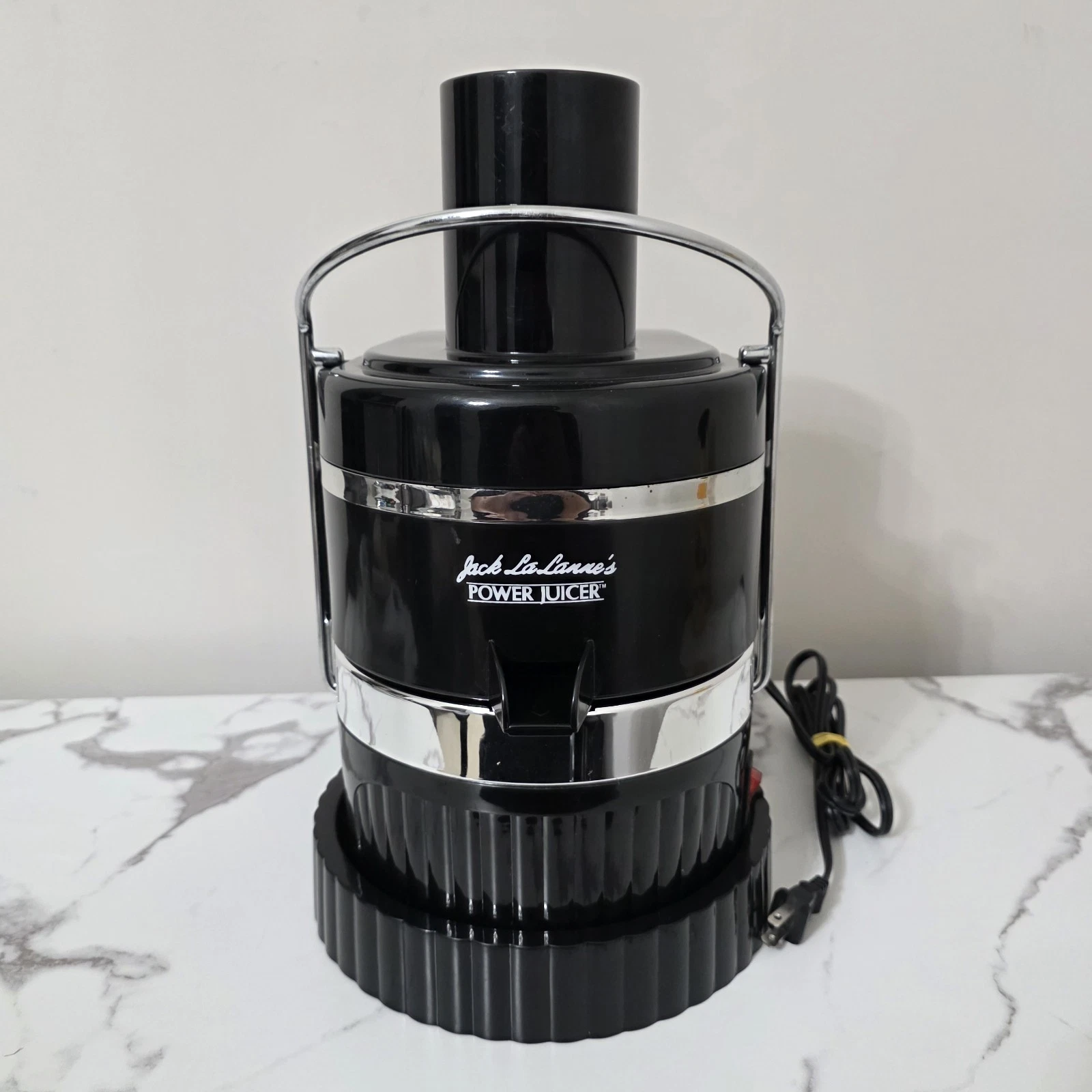 Jack LaLanne Black Power Juicer CL-003AP Tristar Product, No Pusher