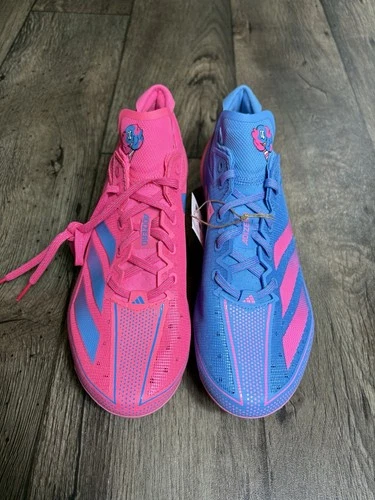 Adidas Adizero Football Electric Snack Attack IE4406 Pink Blue Men’s Size 10