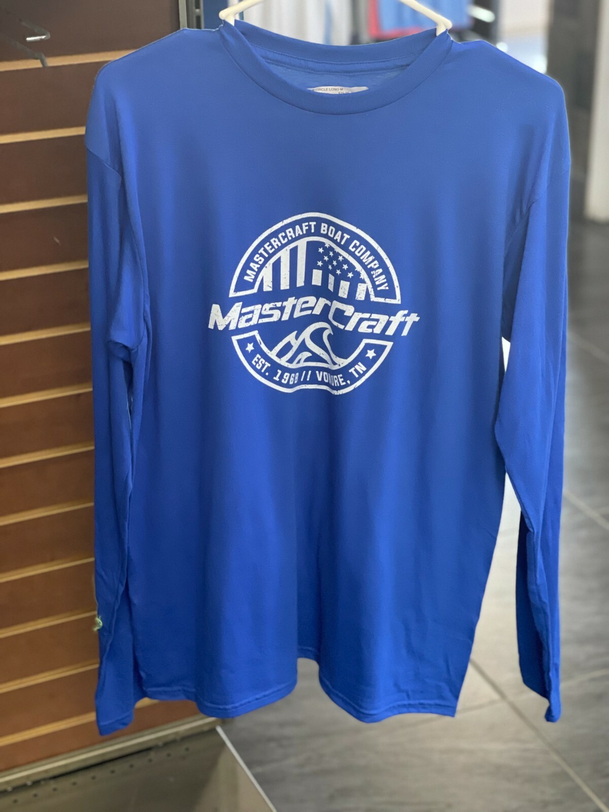 ALTRA Camicia manica lunga Mastercraft blu