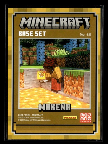 2024 Panini Minecraft - White Base Cards #1-#221 - Updated 7/2 - Picture 137 of 443