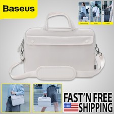 Baseus 13" 15.6" 16" Inch Laptop Shoulder Bag For MacBook ChromeBook HP ASUS