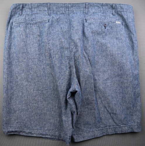 Pantalones chinos Levi's Strauss 2018 mezcla lino azul talla 46 para hombre - Imagen 7 de 9