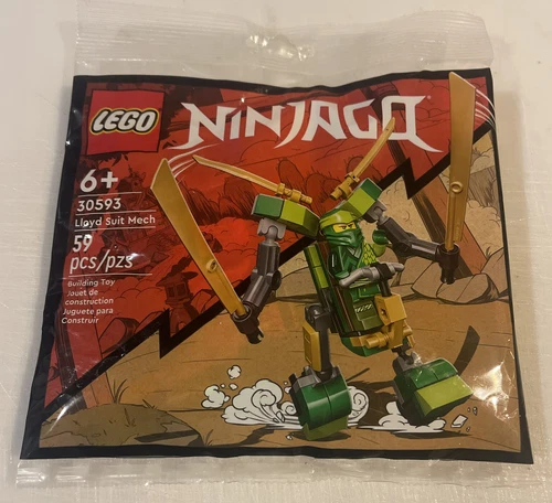 New & Sealed LEGO Ninjago Lloyd Suit Mech 30593 Polybag