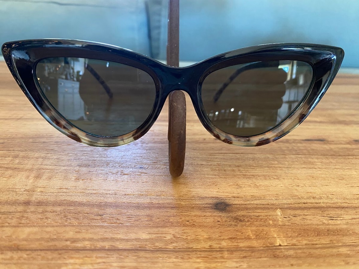 ASOS BLACK tortoise shell CAT EYE SUNGLASSES | eBay