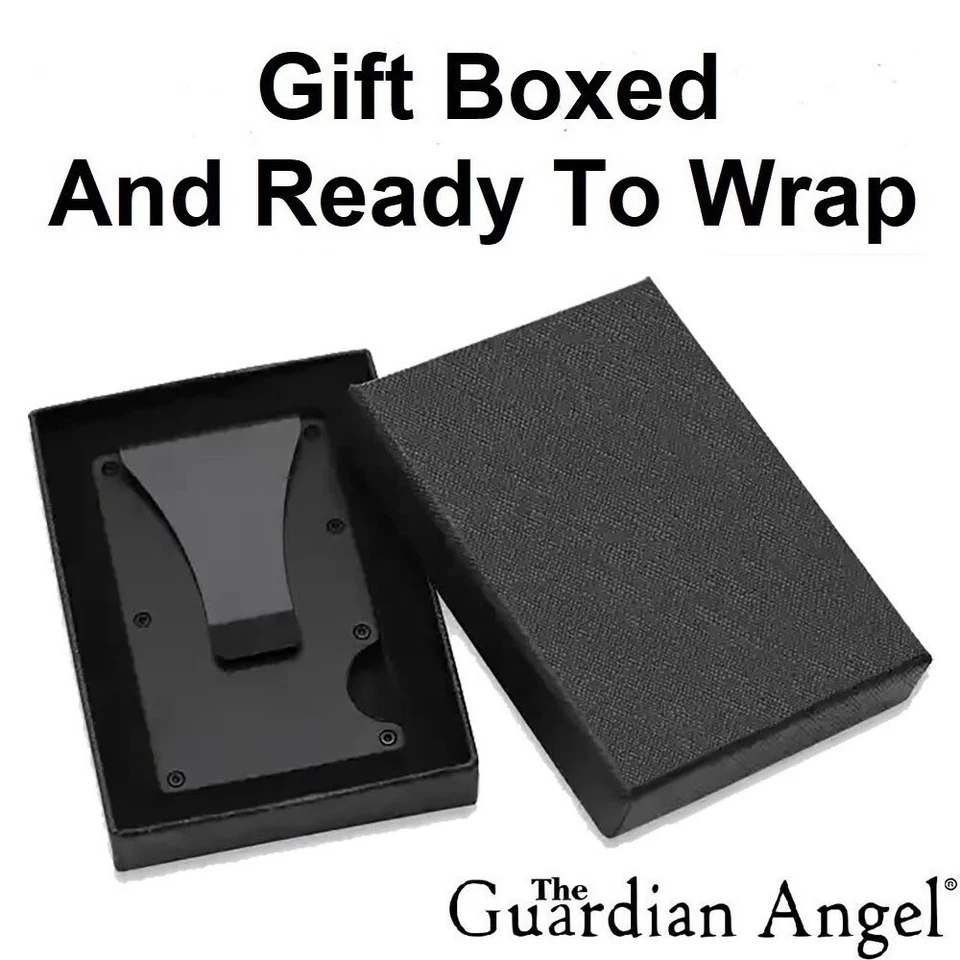 Cartera Alabama Carmesí Marea Grabada Titanio Rojo Bloqueo RFID con Clip D7 Foto 4 de 4