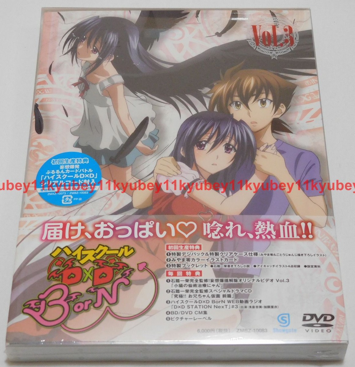 ハイスクール D×D BorN DVD Vol.3 （初回生産）