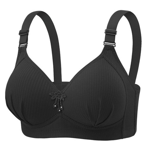 Women's Thin Underwear Bra No Underwire Push Up Bra For Senior - Picture 15 of 38