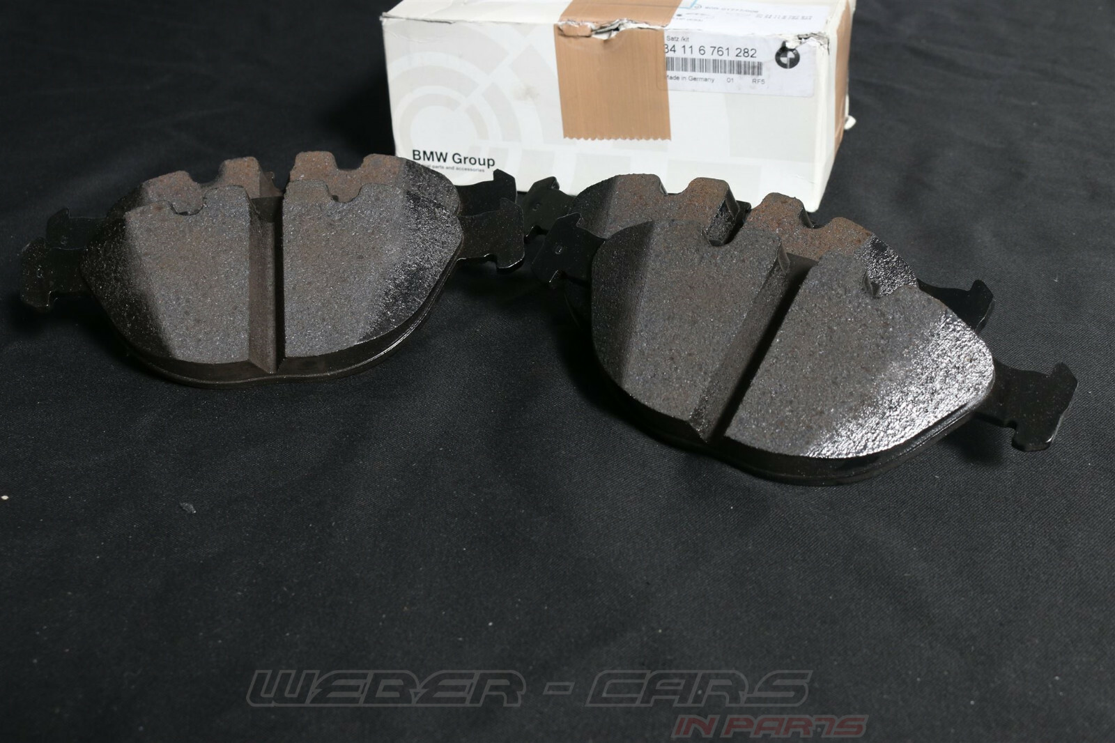 34116761282 Repair Kit Brake Pads AsbestosFree New Org BMW X5 E53 4