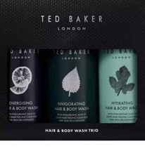 Ted Baker Men Hair & Body Wash Trio Gift Set 2024