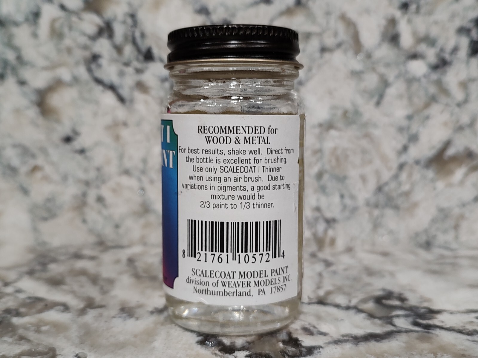 SCALECOAT MODEL RAILROAD PAINT 2oz 2 OUNCE SANDING SEALER THINNER 