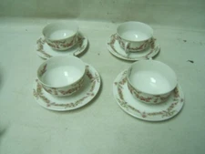 Vienna Austria VNN2 Cups & Saucers Lot of 4 Sets No chips