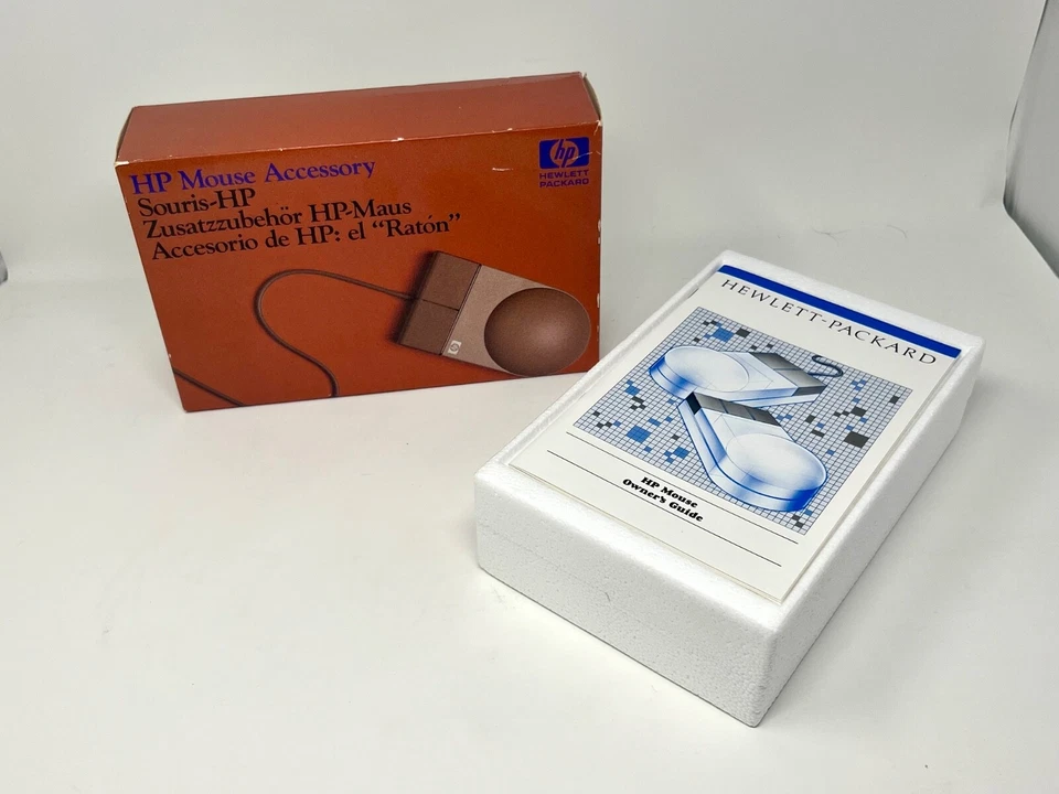 NEW - HP 46060A 2-Button HIL Bus Mouse (1984 • "The Rat") - Image 4 of 4