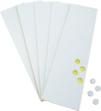 500 White Foam CD DVD Hub Dots Adhesive Backed Caps for Jewel Cases - CDFODOWH