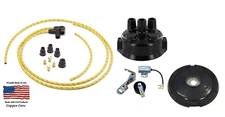 Ignition Tune up kit for John Deere 520 620 720 Tractor - 2 Cyl Distributor