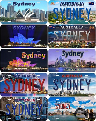 Sydney Australia Aluminum Novelty Car License Plate | eBay Sydney Australia Aluminum Novelty Car License Plate | eBay