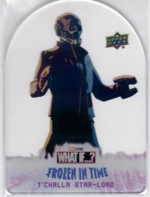 Marvel What If Frozen In Time Chase Karte C14 T'Challa Star-Lord