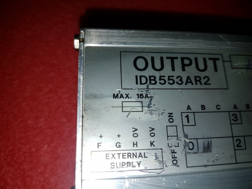 ABB Output IDB553AR2 // HITE 303021 R2 // HITE-145-700-041 // ID B553A R2 used - Bild 3 von 9