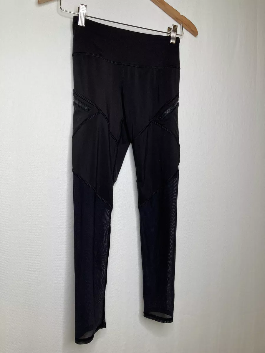 Ivivva by lululemon girls black leggings size 12
