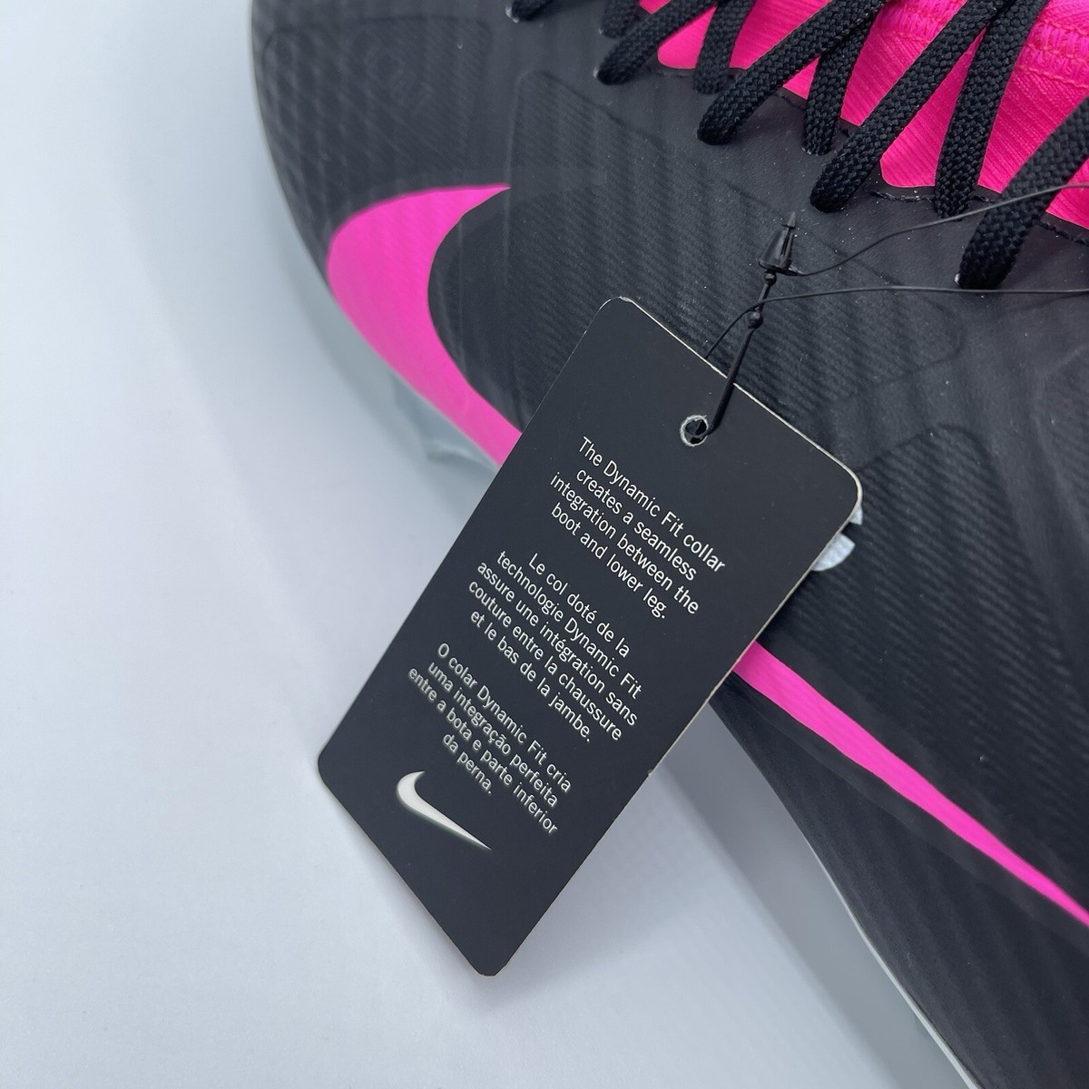 NIKE ZOOM MERCURIAL SUPERFLY 9 ACADEMY FG ID BLACK PINK  display picture 2