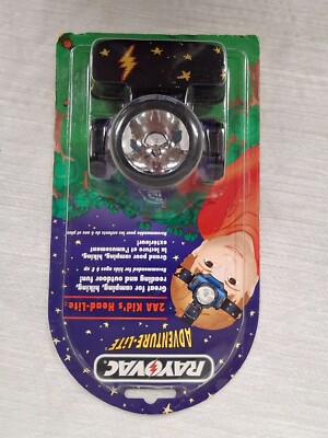 NEW Rayovac ADVENTURE-Lite KIDS Weatherproof Head Lite SEALED Rare