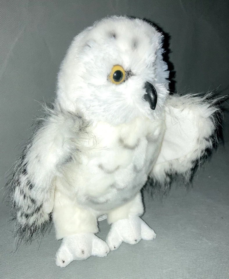 Плюшевая игрушка-животное Snowy Owl Douglas игрушка для объятий детская игрушка 10 x 8 дюймов б/у в отличном состоянии - Изображение 3 из 4