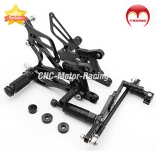For Yamaha YZF R1 2007-2008 CNC Adjust Rearset Rear Set Footpeg Footrest GP Set