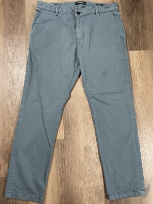 Mavi Johnny Pants Mens Size 36x30 Blue Dyed Cotton Stretch Slim Leg