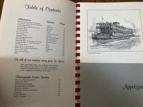 The New Saint Louis Symphony of Cooking 11th Printing 1985 PB St. Louis Scenes - Picture 4 of 6
